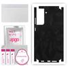 apgo Protective Skin Sticker for the Back+sides Compatible with Samsung Galaxy S21 FE 5G, Full Wrap Film, Foil, Vinyl - Pattern Black Camo