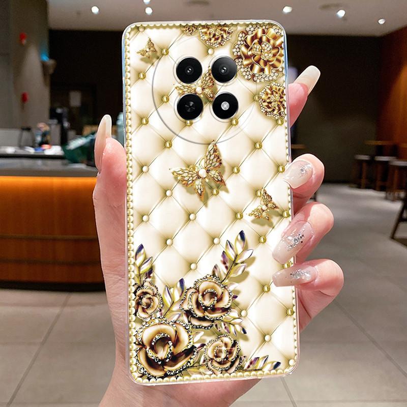 Прозрачный чехол из ТПУ для Realme 13 13+ 5G Чехол Роскошный Дракон Милый Крутой Мальчики Девочки Задняя крышка Для Realme 13 Plus 5G Чехол для телефона