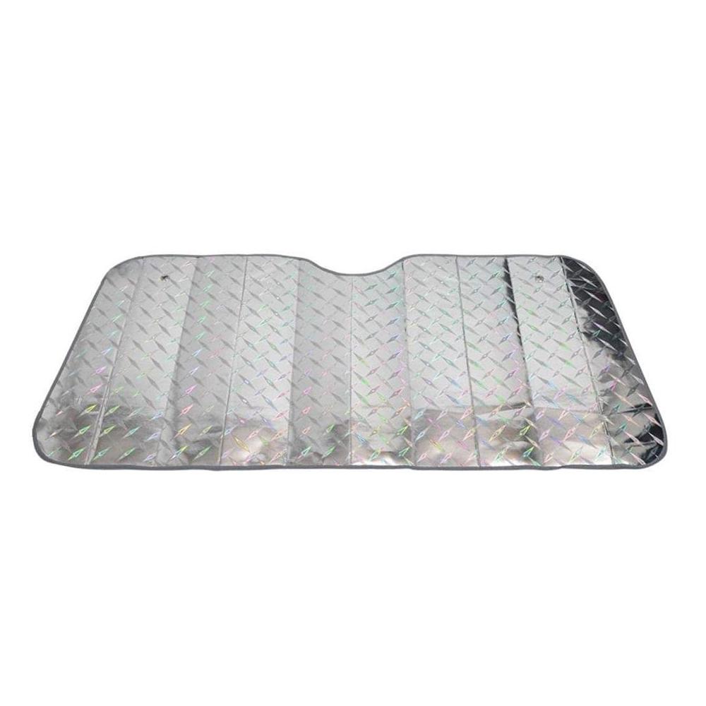 Reflective UV Shield Window Visor Foldable Sun Shade Blocks all UV Light with 2 Suction Cups