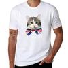Larry The Cat Downing Street Larry At Number 10 Tshirt Work Daily Short Sleeve Top