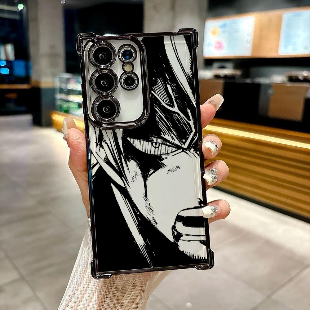 Чехол One Piece Для телефона Galaxy S26 Ultra Чехол Sanji Zoro Luffy Для Samsung S26 S25 S24 S23 S21 Ultra S20 FE S25 Plus 5G Чехол