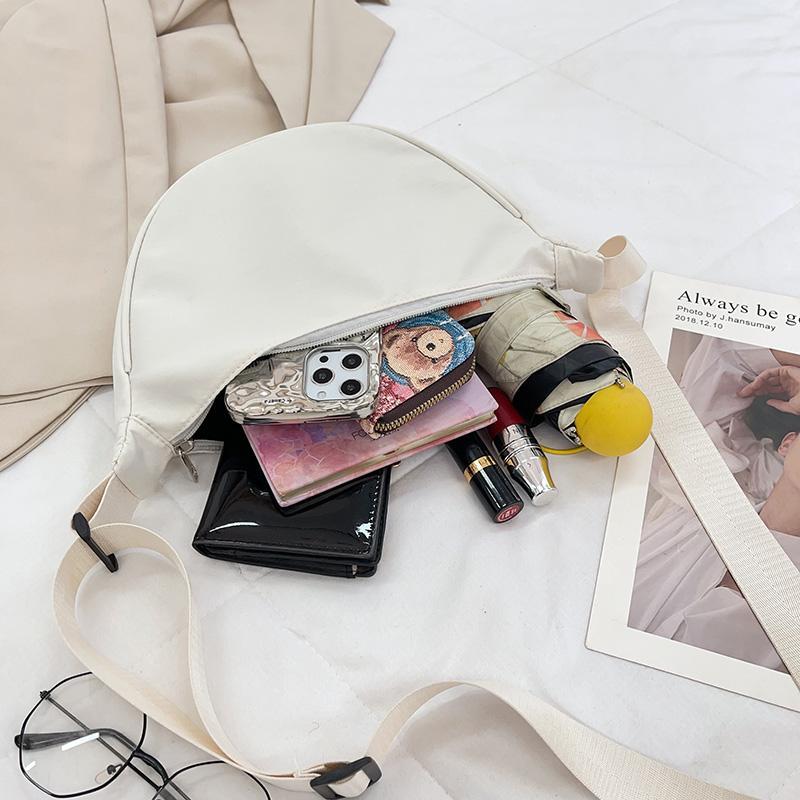 Корейская версия сумки однотонная женская повседневная универсальная сумка сумка через плечо сумка-пельмень сумка на плечо