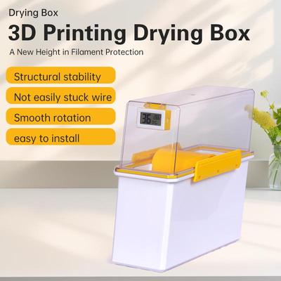 Детали 3D-принтера Коробка-сушилка для филамента Держатель Герметичная и влагостойкая Мониторинг в реальном времени Для филаментов PLA ABS для 3D-принтера