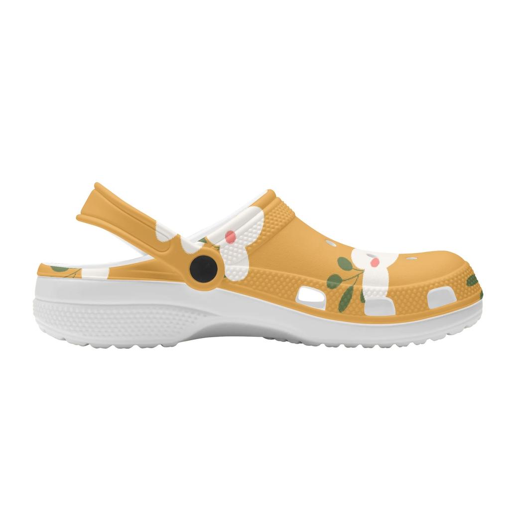 Cute Pattern EVA Clogs for Women Men Lightweight Breathable Slip On Casual Shoes Soft Sole Summer Sandals Lightweight Daily Wear