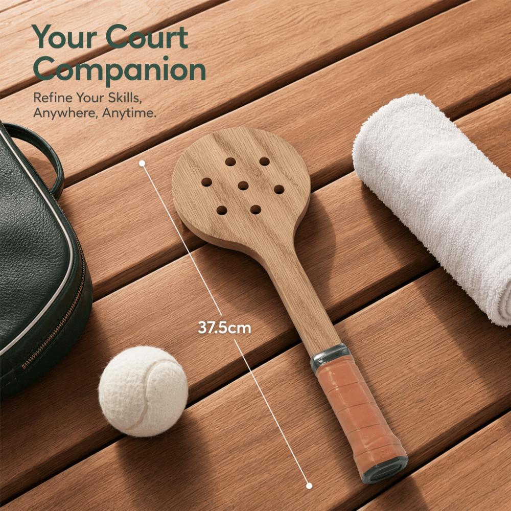 Lightweight Padel Training Paddle Perforated Head Training Racket Indoor Training