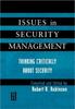 The Issues In Security Management : Thinking Critically About Security Book