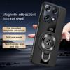 Чехол-держатель с магнитным кольцом для Motorola Signature MOTO X70 Air Pro Edge 70 Ultra Беспроводная зарядка Ударопрочный чехол