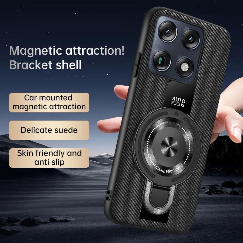 Чехол-держатель с магнитным кольцом для Motorola Signature MOTO X70 Air Pro Edge 70 Ultra Беспроводная зарядка Ударопрочный чехол
