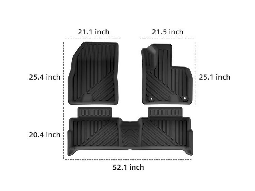 25 Chery JAECOO 5 EV Car TPE Floor and Trunk Mats