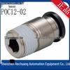 Япония PISCO Прямой соединитель с шестигранным отверстием Серия POC12
