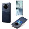 For Realme 14 Pro+ 5G Case Dual Card Slots PU Leather + Hard PC Phone Cover
