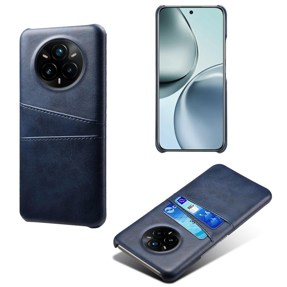 For Realme 14 Pro+ 5G Case Dual Card Slots PU Leather + Hard PC Phone Cover
