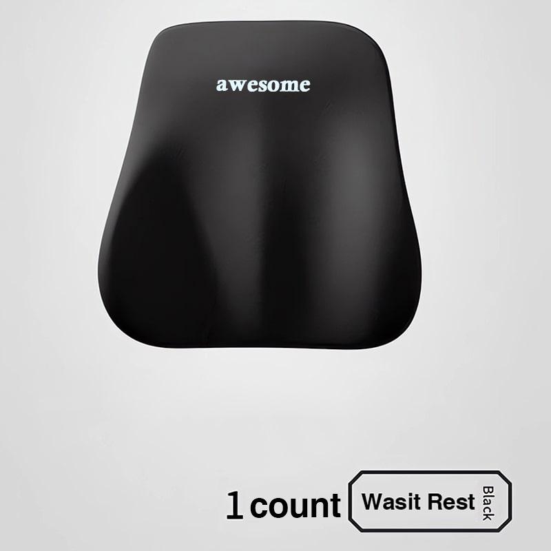 Memory Foam Car Universal Headrest Lumbar Cushion Back Cushion Lumbar Pillow Car Comfort Neck Pillow Car General Accessories