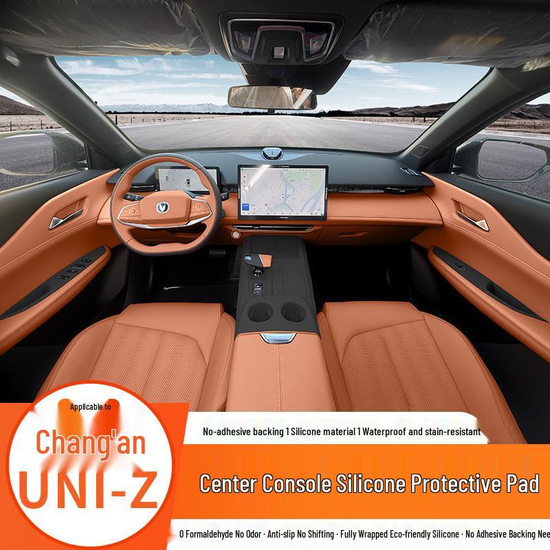 Комплект силиконовых защитных накладок на консоль и двери Changan UNIZ