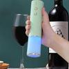 1 Set Electric Wine Opener LED Battery Display Labor-saving Plastic Rechargeable Automatic Corkscrew Wine Jar Opener for Home