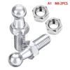 2pcs M6 M8 Universal Car 10mm Ball Silver Boot Bonnet Gas Struts Ball Ended End Fitting Pin Joint Valve Spring Holders Fuel System Fittings7