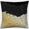 Black Geometric Printing Pillowcase Home Decoration Car Sofa Cushion Cover