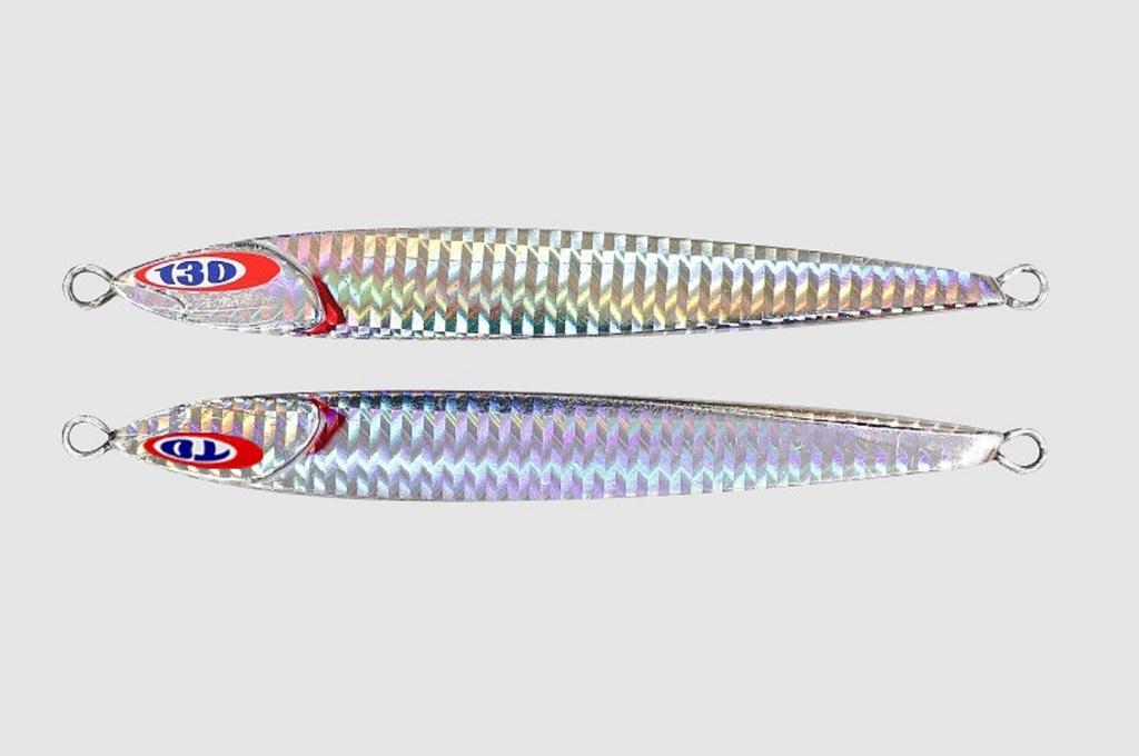 Jackall Metal Jig Anchovy Type 0 Flush Fall 200 grams Tachi Silver (8533)