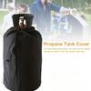 Propane Gas Bottle Protective Cap Black Style, Outdoor UV-Resistant Design, Home BBQ Accessory Practical Kitchen Equipment