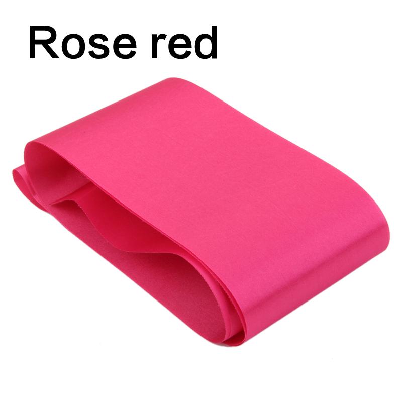 1PC Bride Ribbon Wedding Etiquette Belt Blank Sash Shoulder Strap Baby Shower Decor Solid Color