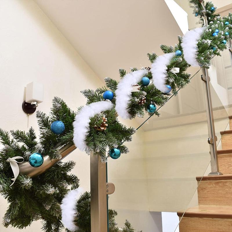 2M Рождественская елка Декор Домашнее украшение Швейный костюм DIY Отделка Ткань Искусственный мех Ленты Ленты