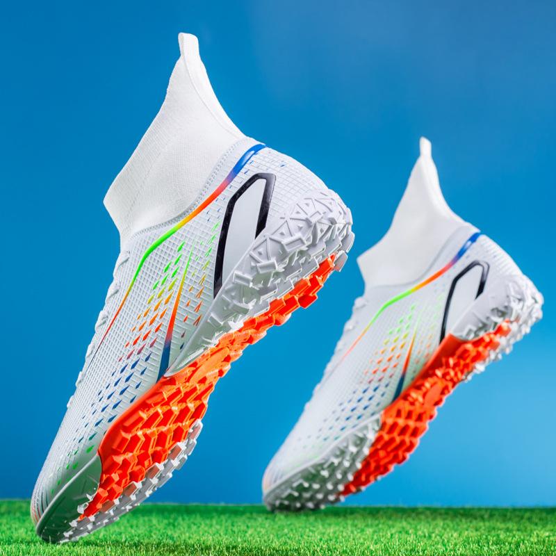 26 adult FG broken nails outdoor youth sports grass football shoes four colors