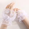 Comfortable Fake Sleeves Cuffs Lace Ruffled Wrist Lace Cuff Fashion Wrist Cuff  Wedding