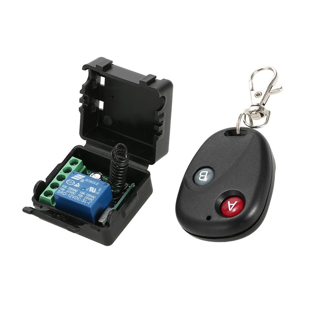12 В постоянного тока, 1 канал, беспроводной пульт дистанционного управления, реле-приемник, передатчик, универсальный модуль дистанционного управления и радиочастотный передатчик, пульт дистанционного управления 1527