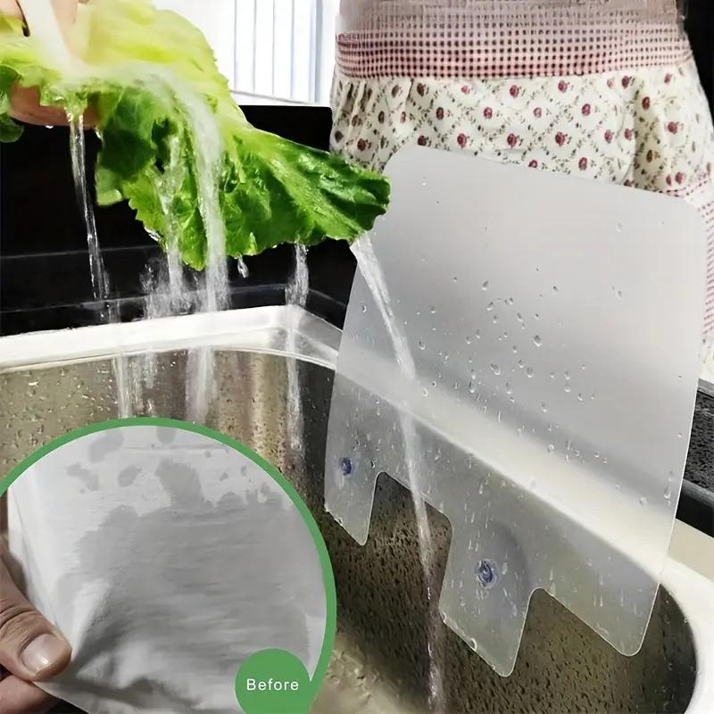 1 шт., водонепроницаемая доска для кухонной раковины с присоской, подходит для мытья посуды, фруктов и овощей, водонепроницаемая доска