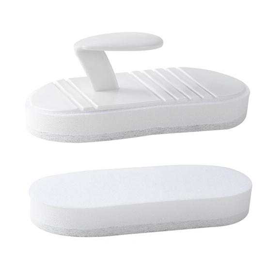 Губка-скребок Эргономичная Нескользящая Ручка Удаление Стойкой Грязи Инструмент для Чистки Эффективная Чистка