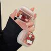 Ice Coffee Ins Label Wireless Bluetooth Headset Charging Box For Airpods 1 2 3 Pro 2nd Cartoon Silicone Soft Earphone Case
