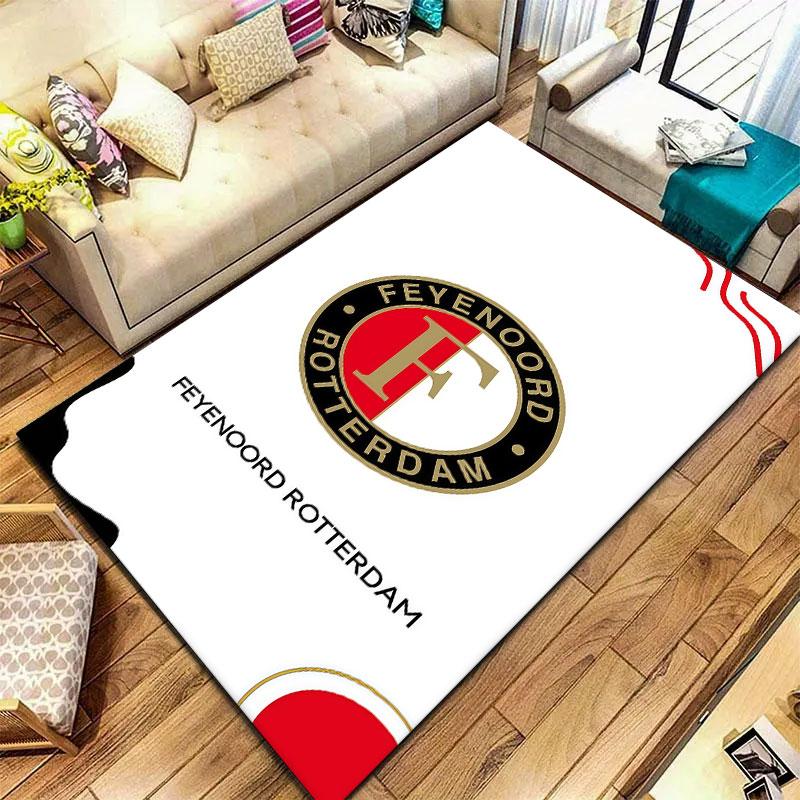 Feyenoord Carpet Rug for Living Room Bedroom Home Sofa Decoration,Kids play Non-slip Floor Mat