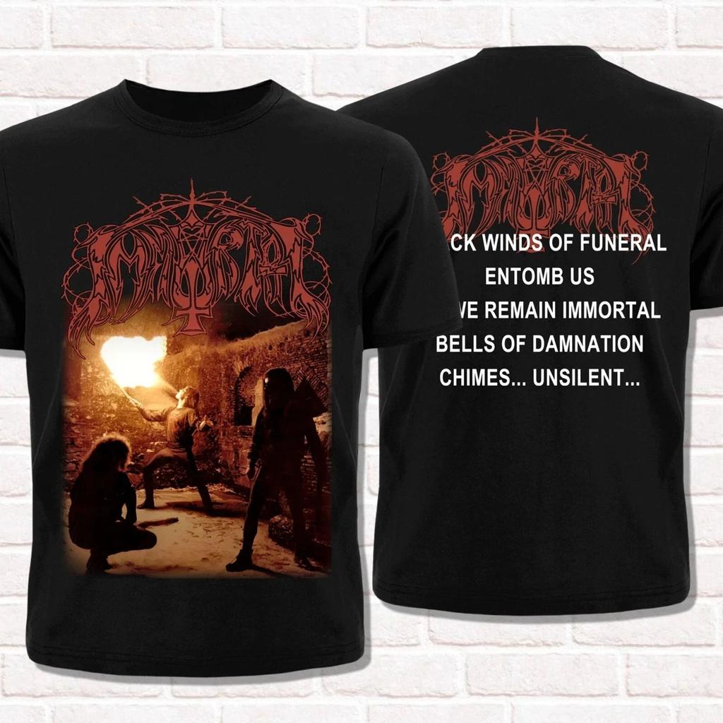 Rock Band Punk Rock Band Printed Short-sleeved Retro Y2K T-shirt Casual Loose Streetwear Unisex Sporty Round-neck Top