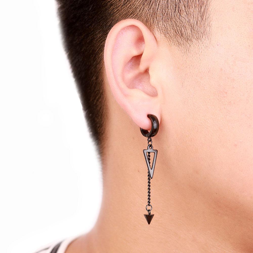 Punk Tassel Without Piercing Hypoallergenic Drop Earrings Dangle Earrings Fashion Jewelry Ear Clip