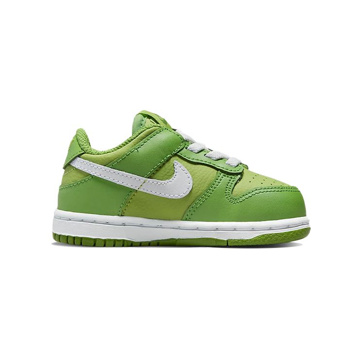 Nike Детские кроссовки Dunk Low TD Chlorophyll Green Vivid-Green White DH9761-301