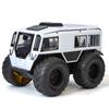 1/24 Russian Sherp All Terrain Off Road Vehicle Alloy Metal Diecast Car Model Sound & Light Collection of Hobby Ornaments Gift