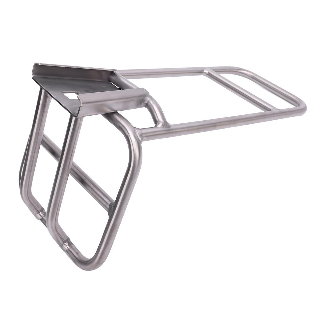 Bike Front Fork Shelf Ti Alloy Portable Strong Load Bearing Folding Bike Front Luggage Carriers Rack for Shopping Riding