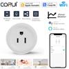 Corui Wi-Fi умная розетка Us Cozylife Homekit 10a 16a синхронизация с монитором мощности Alexa Google Home умная розетка с голосовым управлением