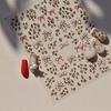 Горячая Девушка Леопардовый Принт Бантик Наклейки для Маникюра - Розовые и Сладкие Клейкие для Крутых Стилей