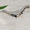 Choker Clavicle Chain Women Flowers Pendant Sweater Chain Pearl Multilayer Necklace  Girls