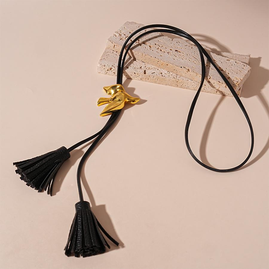 Винтажное металлическое ожерелье с ракушкой в форме сердца: Роскошная, Уникальная и Преувеличенная Цепочка на Ключицу