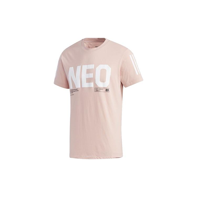 adidas Neo M CS TEE 3 Спортивная футболка с коротким рукавом Розовая Мужская GP5732