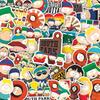 50 водостойких аниме-стикеров South Park для декора автомобиля, ноутбука и холодильника