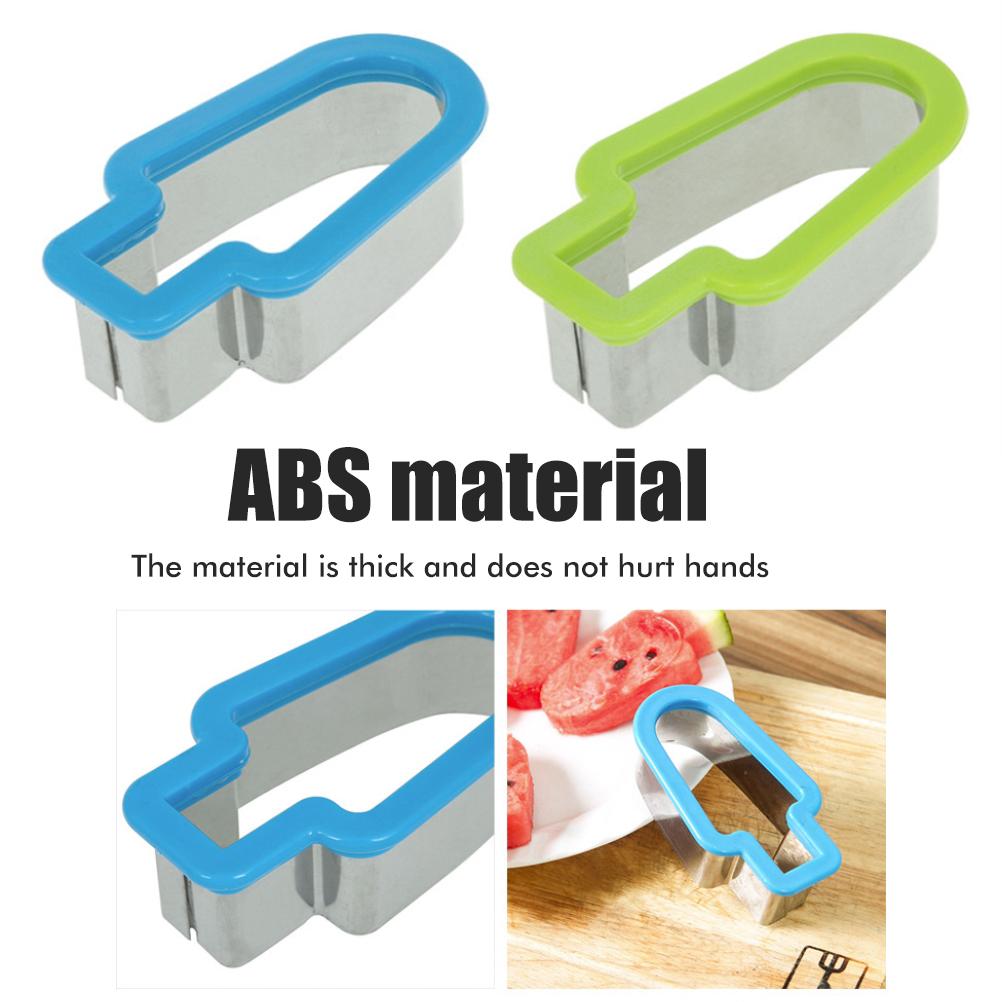 Инструмент для нарезки арбуза в форме эскимо Форма для арбуза из нержавеющей стали Инструмент для нарезки фруктов