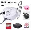 Electric Nail Polishing Machine High Speed Nail Polisher with 6 Grinding Heads for Versatile Nail Care