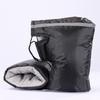 Motorcycle Handlebar Gloves with Reflective Strip Windproof Thermal Handle Bar Cover for ATV/Snowmobile/Scooter