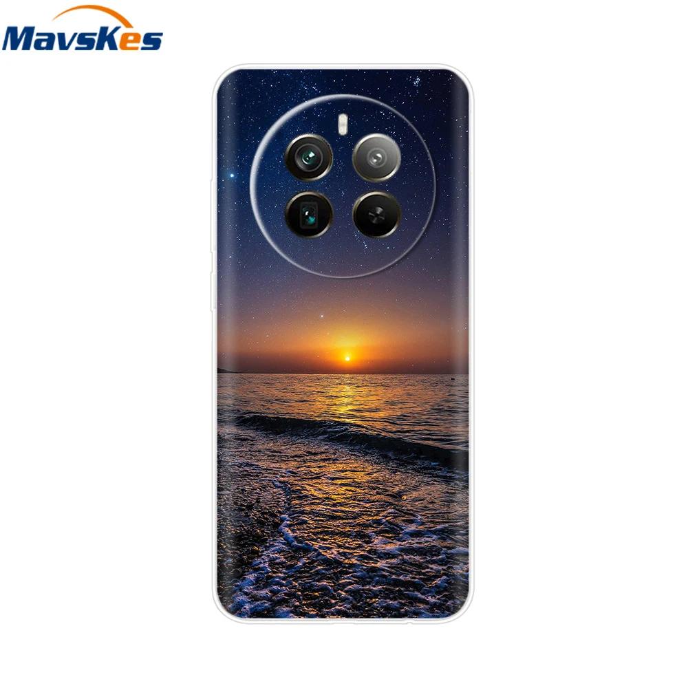 Для Realme 12 Pro+ Чехол Любовь Сердце Мягкий Силиконовый Чехол для Oppo Realme 12 Plus 5G Футляры для Realme 12 Pro Plus realme12 Бампер