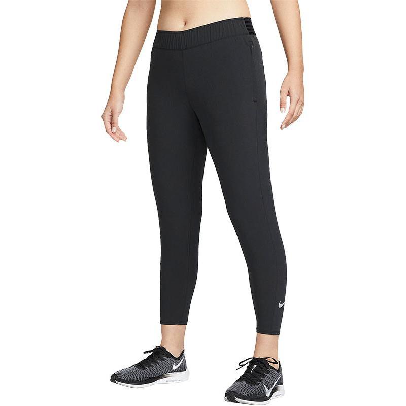 Nike Однотонные облегающие спортивные брюки для фитнеса женские плавки черного цвета DM1562-010