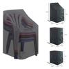 Antifouling Chair Rain Cover Waterproof Furniture Protector Stacked Chair Dust Cover Garden