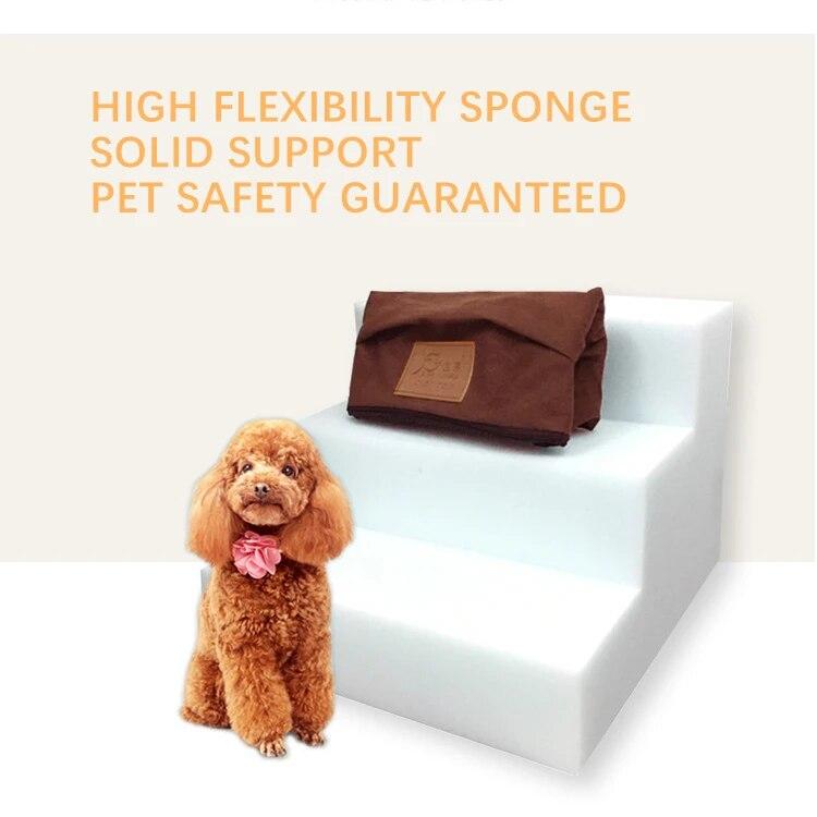 Лестница для щенков, собачьи лестницы, 3 ступени, лестницы для маленьких собак, кошек, щенков, товары для животных